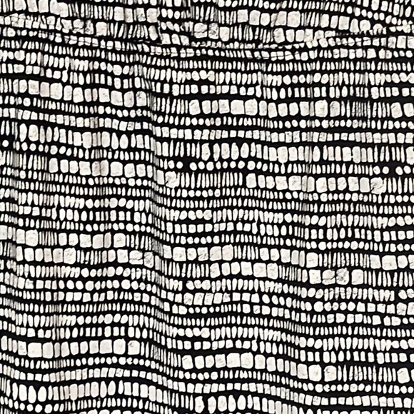 Merona Black and Cream Sleeveless Dress w/ Pockets Size XL - Picture 6 of 6